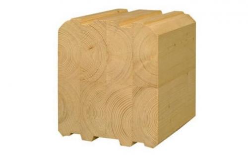 Монтаж профилированного бруса. Самый важный первый венец 03