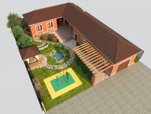 Дизайн дачного участка 5 соток. Планировка маленького участка