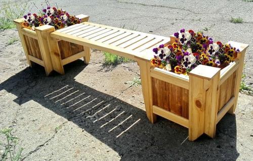 Как сделать скамейку. Нестандартные решения