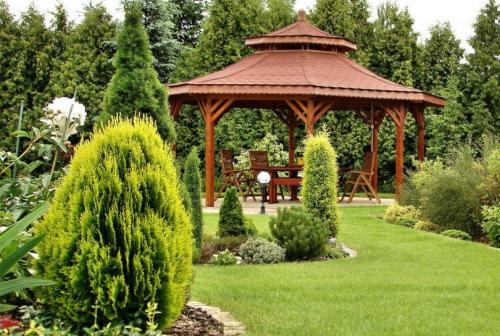 Благоустройство территории 6 соток. Участок 6 соток: примеры планировки и варианты обустройства участка в 6 соток (125 фото)