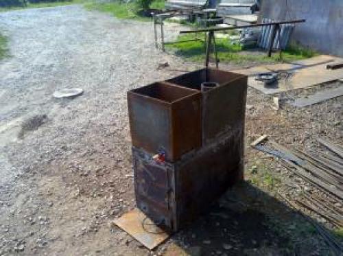 Изготовление печи из металла для бани. Конструкция банной печи своими руками
