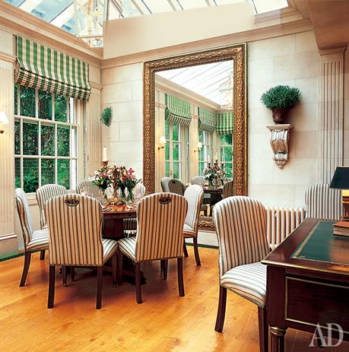 Зеркала в интерьере гостинной 03