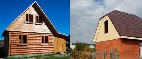 Деревянный фронтон в кирпичном доме. Модификации архитектурных элементов 07