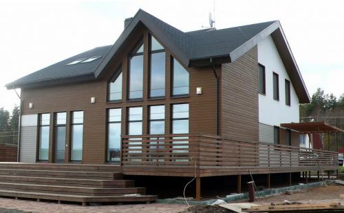 Материалы для внешней отделки дома из пеноблока. Пенобетонный блок и его особенности