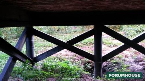 Второй этаж дома на сваях. Проблемы свайно-винтового фундамента