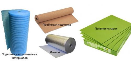 Как правильно класть подложку под линолеум с фольгой