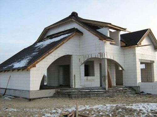 Дом из пенопластовых блоков. Дома из пенополистирола своими руками