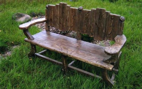 Самодельные скамейки. Как сделать садовую скамью своими руками