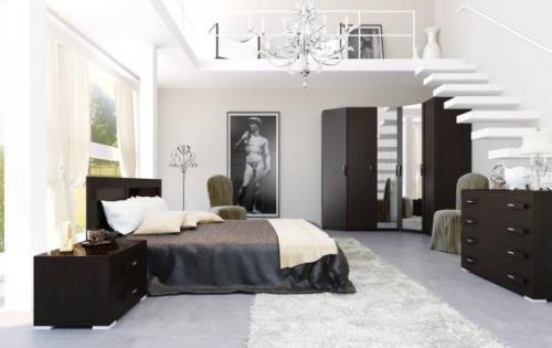 Черно-белый интерьер и его сочетания 05