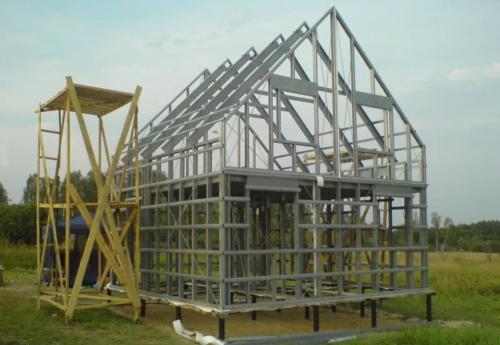 Металлокаркас для дома (ЛСТК) своими руками