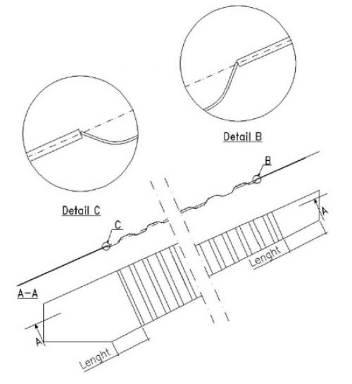Металлокаркас из гофробалки. Гофробалка
