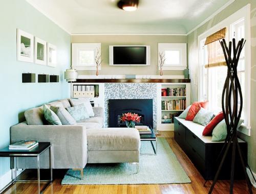 Идеи дизайна гостиной. Какой вариант оформления Вам понравился больше: 1-2-3? 01