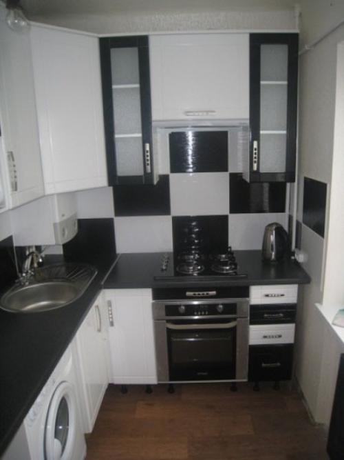 Идеи дизайна маленьких кухонь 02