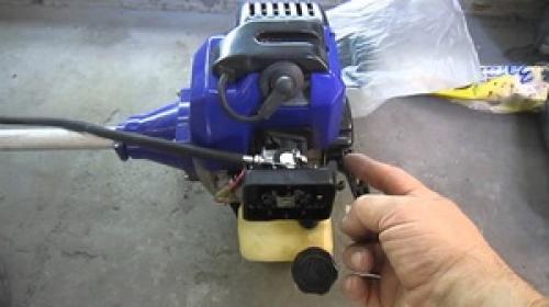 Ремонт бензиновых триммеров своими руками. Конструкция бензокосы 02