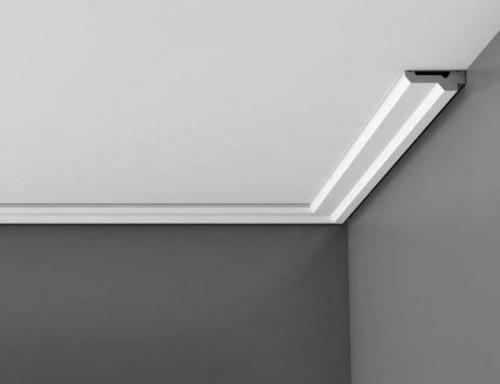 Плинтуса для натяжных потолков. Потолочный плинтус для натяжных потолков виды и советы при выборе