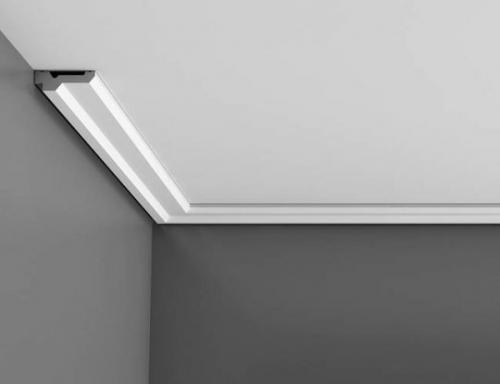 Плинтуса для натяжных потолков. Потолочный плинтус для натяжных потолков виды и советы при выборе