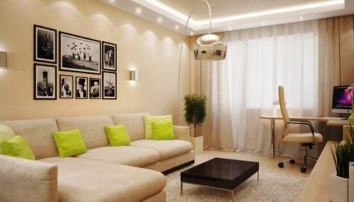 Выберите дизайн гостиной, который Вам больше понравился 01