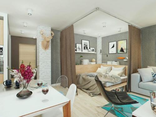 Уют маленькой квартиры: 30 идей дизайна для малогабариток 28