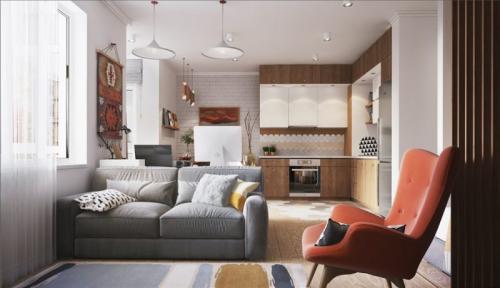 Уют маленькой квартиры: 30 идей дизайна для малогабариток 27