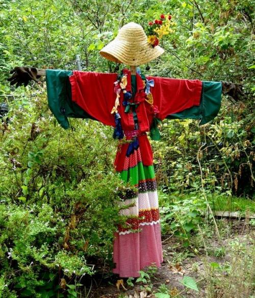 Пугало огородное картинки. Секрет эффективного пугала