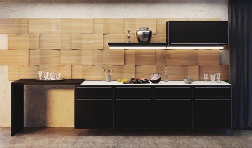 Чем отделать стены кухни в частном доме. Чем отделать стены на кухне недорого в частном доме