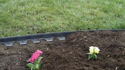 Оформление края газона. Как оформить красивый край газона