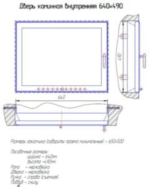 Как изготовить дверцу для банной печи. Способы изготовления