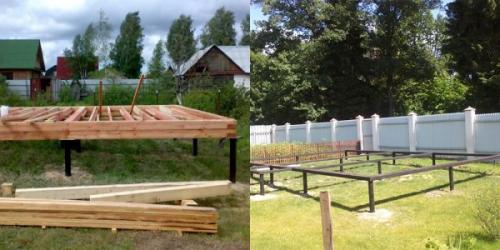 Каркасный дом на винтовых сваях. Устройство винтового основания под каркасный дом