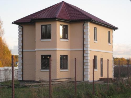 Бежевый цвет фасада дома. Цвет фасада — правила выбора и удачного сочетания. 100 фото вариантов красивого дизайна фасадов частного дома