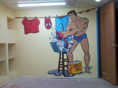 Роспись стен технология. Роспись стен своими руками: выбор и размещение рисунка