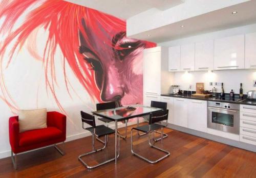 Как расписать стену в квартире. Как красиво разрисовать стену в комнате своими руками