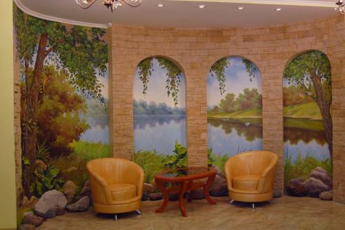 Роспись стен технология. Роспись стен своими руками: выбор и размещение рисунка