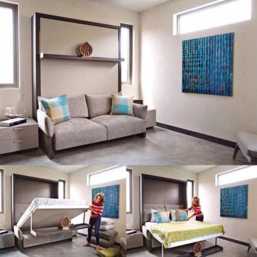 Современные стили и интерьерные решения для однокомнатной квартиры 07