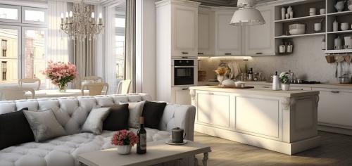 Какие варианты мебели для кухни и гостиной подходят для 1-комнатной квартиры. Дизайн кухни-гостиной: 100 фото красивых интерьеров