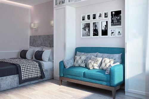 Интерьер однушки 2025: последние тенденции и стильные решения 11