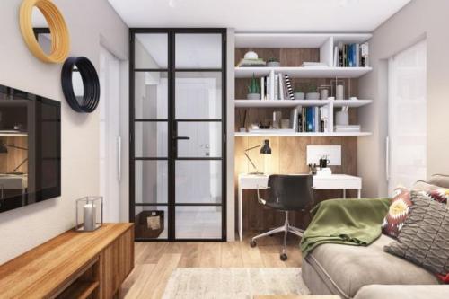 Дизайн однокомнатной квартиры в хрущевке: как сделать небольшое пространство уютным и функциональным 04