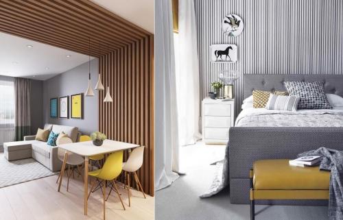 Интерьер однушки 2025: последние тенденции и стильные решения 08