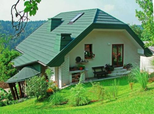 Сочетание цветов крыши и фасада дома. Основные факторы, определяющие цветовое решение крыши и фасада