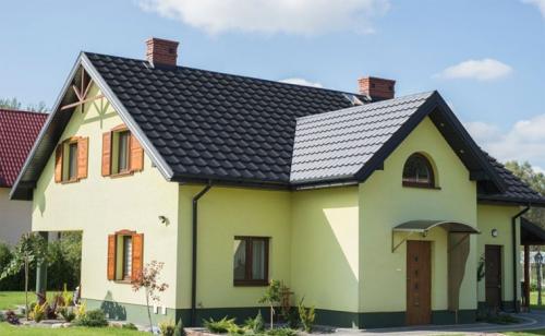 Цвет крыши и цвет фасада дома. Сочетание разных цветов 04 Цвет крыши и цвет фасада дома. Сочетание разных цветов 04