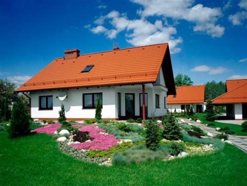 Цвет крыши и цвет фасада дома. Сочетание разных цветов 05 Цвет крыши и цвет фасада дома. Сочетание разных цветов 05