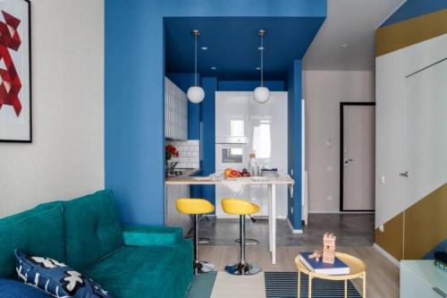 Как зонировать пространство в 1-комнатной квартире, чтобы создать отдельные зоны для работы, отдыха и сна. Способы зонирования однокомнатной квартиры