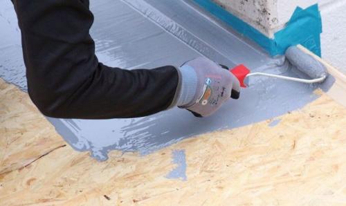 Гидроизоляция под деревянный пол. Окрасочная гидроизоляция пола