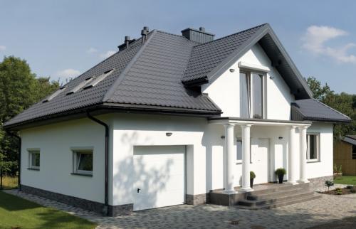 Цвет фасада дома с вишневой крышей. Цвет крыши: как правильно подобрать под фасад. Обзор лучших сочетаний и модных решений (95 фото-идей)