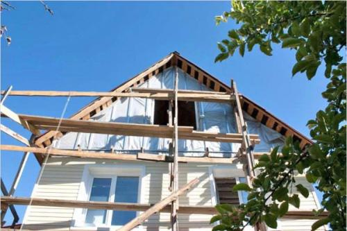 Чем заделать фронтон дома. Обзор технологии работ 06