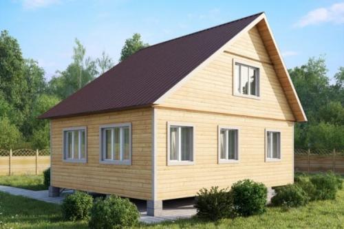 Как обшить фронтон без лесов. Расчёт материала на торцы кровли