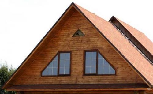 Чем отделать фронтон дома недорого и красиво. Чем обшить фронтон дома