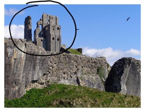 Как добавить фон к рисунку пугала, например, небо или растения. Простой способ нарисовать задний фон