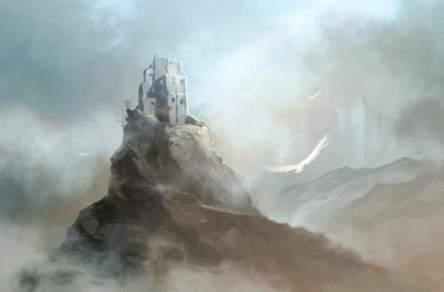 Как добавить фон к рисунку пугала, например, небо или растения. Простой способ нарисовать задний фон