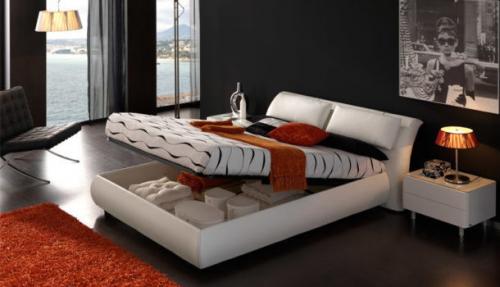 Кровать с ящиками или подъемным механизмом. №5. Кровать с подъемным механизмом