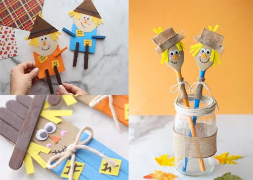 Как можно использовать картинки пугал для обучения детей природе. Аппликация Пугало огородное из бумаги для детей (шаблоны)